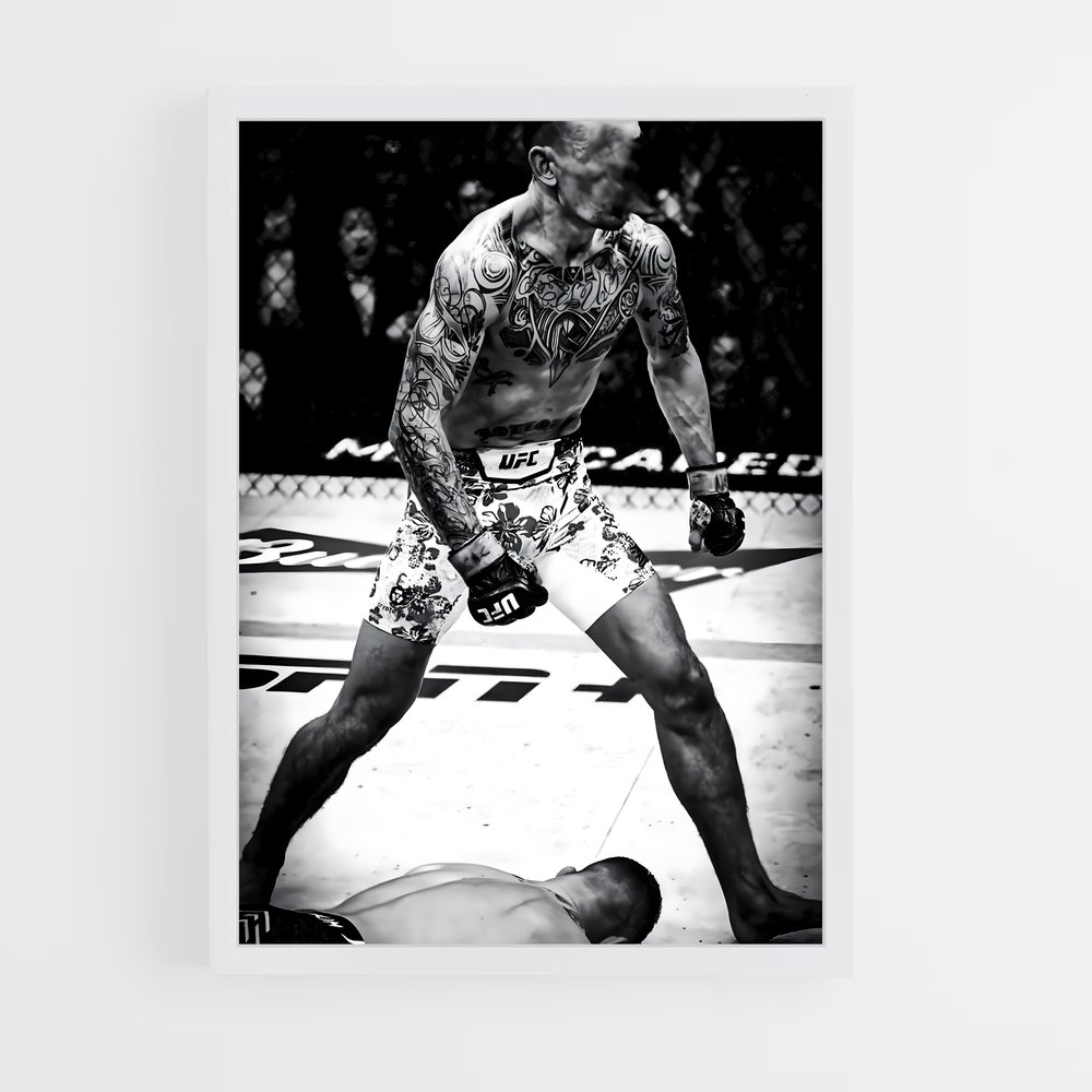 Poster Combat Ink – affiche MMA (vue 3)